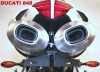 Držák SPZ, Ducati 1098S & 848 '08- (včetně mikroblinkrů), černý